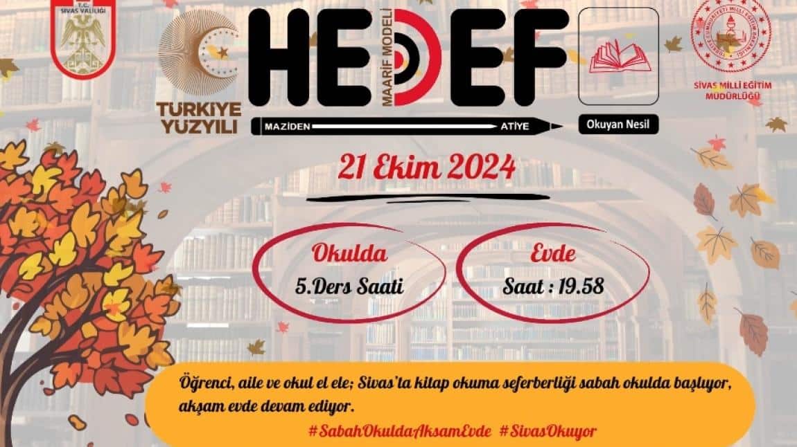 Hedef Okuyan Nesil - 21 Ekim 2024